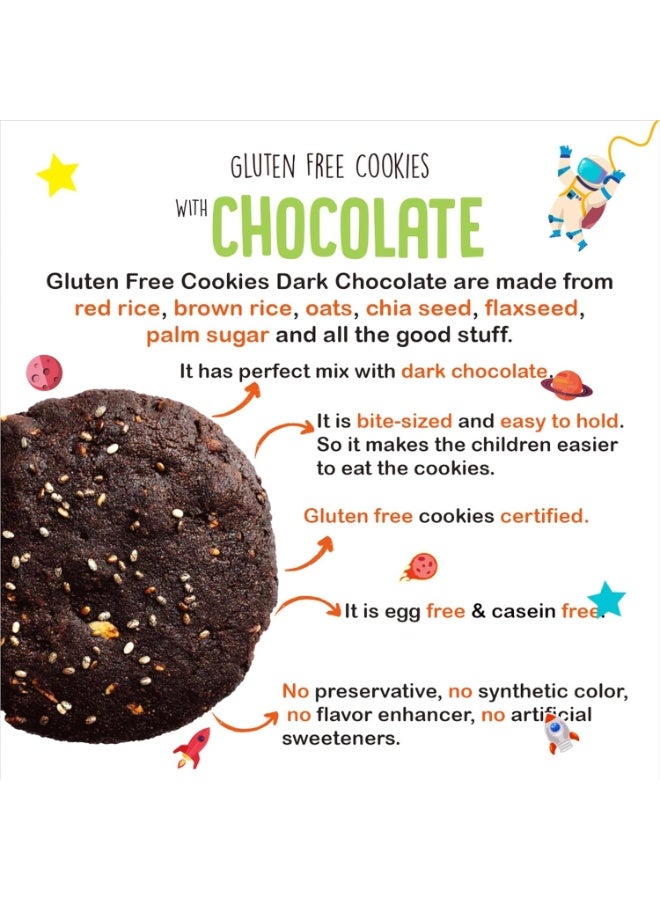 Nola - Gluten Free Mini Cookies with Chocolate 75G - Image 4